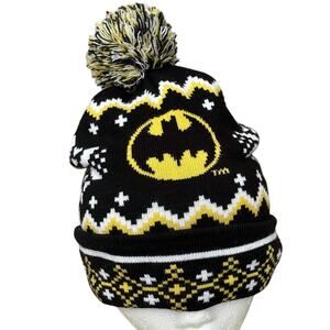 Black Batman Holiday Beanie